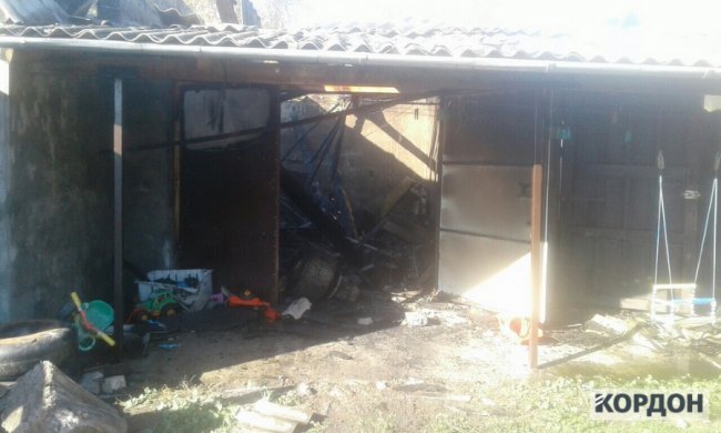 На Волині через несправну плиту горіла будівля