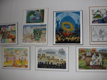 Якою бачать війну волинські юні художники. ФОТО