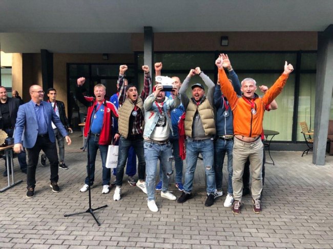 З бронзовим кубком на міжнародному турнірі в Білорусі