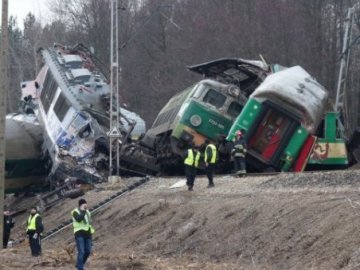 У залізничній катастрофі в Польщі постраждало 5 українців