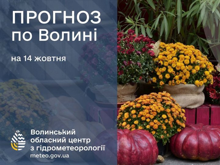 Заморозки до -3°: які прогнози волинських синоптиків на середу, 14 жовтня