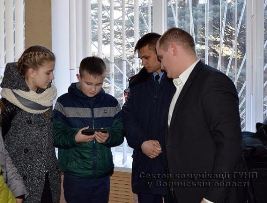 Луцькі школярі ознайомились з роботою поліцейських. ФОТО. ВІДЕО