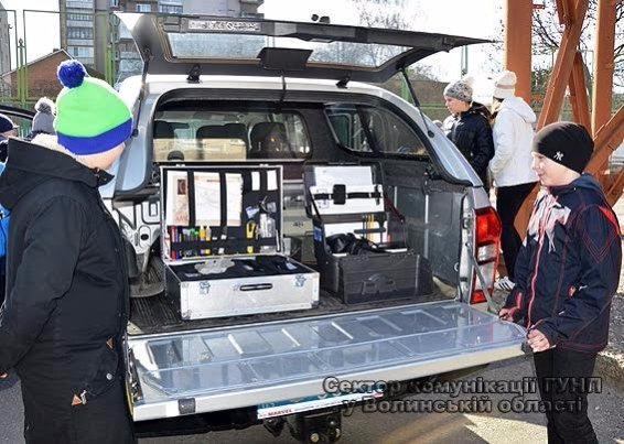 Луцькі школярі ознайомились з роботою поліцейських. ФОТО. ВІДЕО