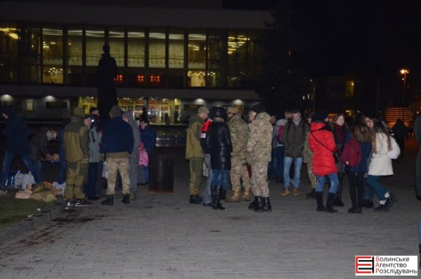 Луцьк: вшанували Небесну Сотню