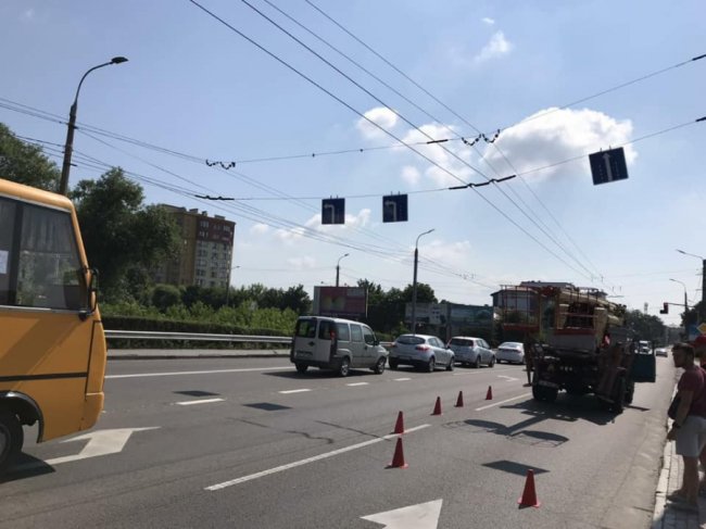 На одній із вулиць Луцька – нова схема руху транспорту