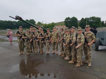 Курсанти луцького «політеху» склали присягу. ФОТО