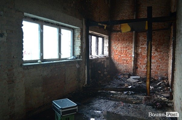 Наслідки пожежі у «Промені». ФОТО