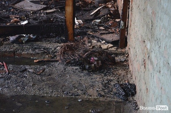 Наслідки пожежі у «Промені». ФОТО