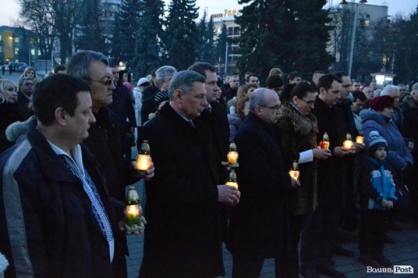 Лучани вшанували пам’ять Героїв Небесної Сотні. ФОТО. ДОПОВНЕНО