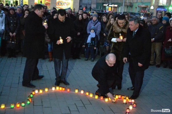 Лучани вшанували пам’ять Героїв Небесної Сотні. ФОТО. ДОПОВНЕНО