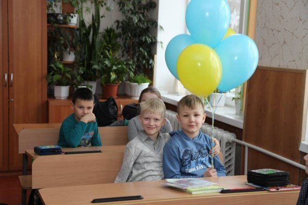 Сину волинського Героя влаштували сюрприз посеред уроку