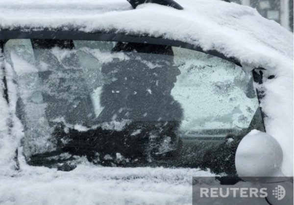 Фото Києва, заваленого снігом