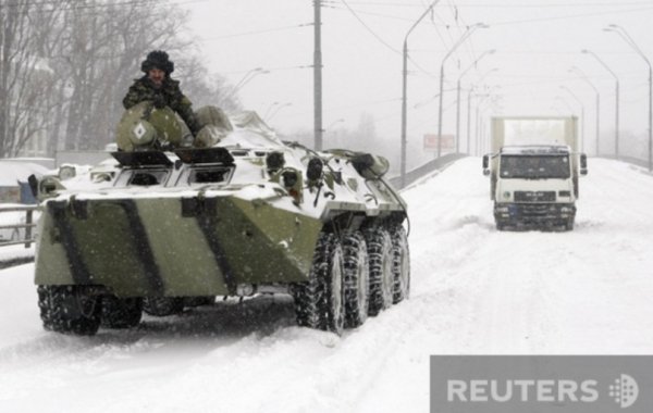 Фото Києва, заваленого снігом