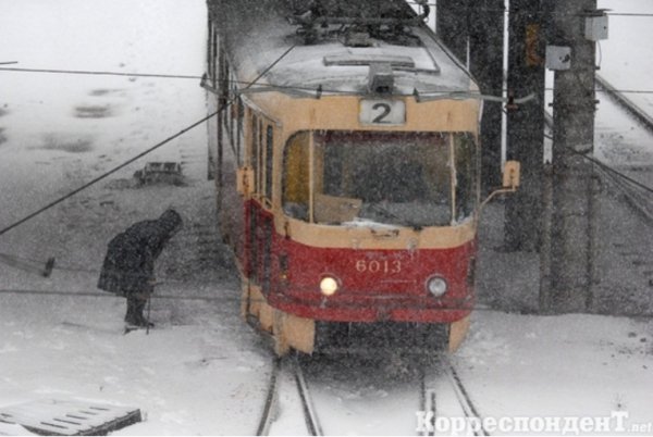 Фото Києва, заваленого снігом