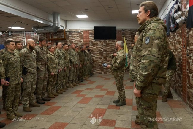 Президент та Головнокомандувач ЗСУ  нагородили бійців бригади «Любарт» за мужність і відданість Україні