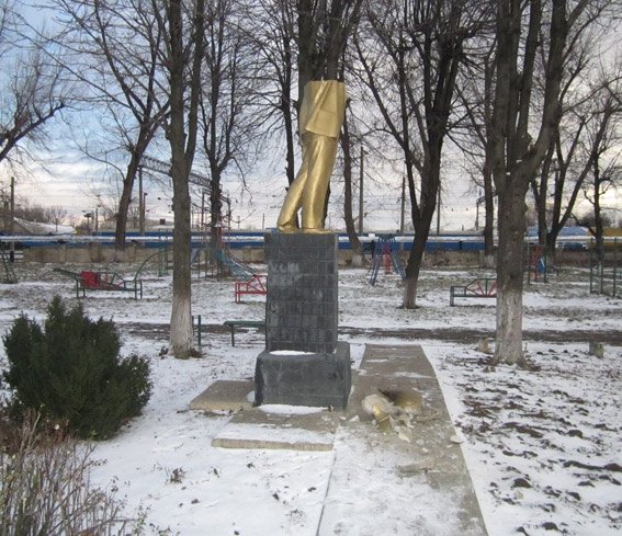 На Одещині пошкодили Леніна