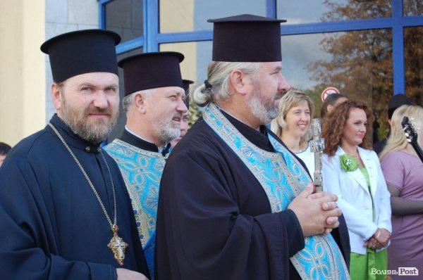 Посвята в студенти у луцькому «політесі». ФОТО