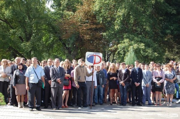 Посвята в студенти у луцькому «політесі». ФОТО