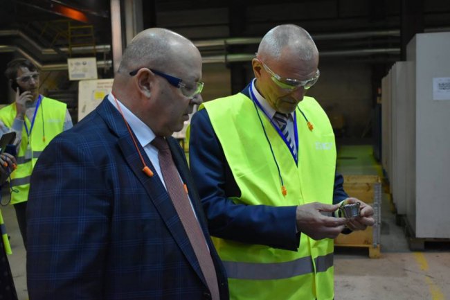 Савченку показали, як на великому заводі практикуються волинські студенти. ФОТО