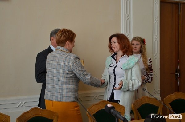 У Луцьку нагородили матерів-героїнь. ФОТО