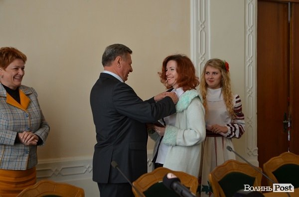 У Луцьку нагородили матерів-героїнь. ФОТО