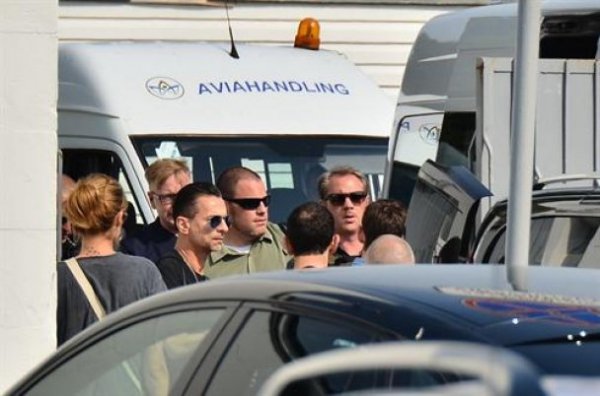 Depeche Mode у Києві зустрічав «Беркут». ФОТО