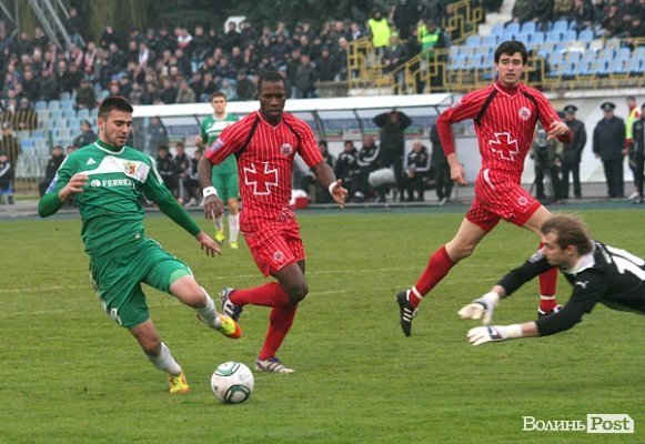 «Волинь» – «Ворскла»: млява нічия