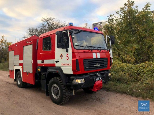 На Волині невідомі влаштували пожежу в недобудові. ФОТО