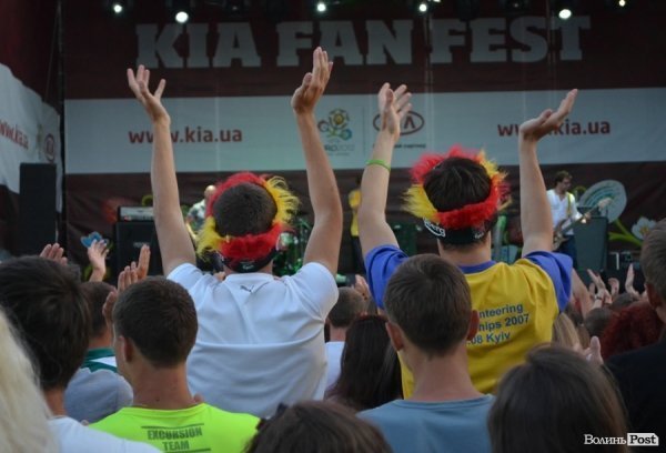Фінал «Євро-2012» у Луцьку: гурт С.К.А.Й., нагороди, розваги. ФОТО