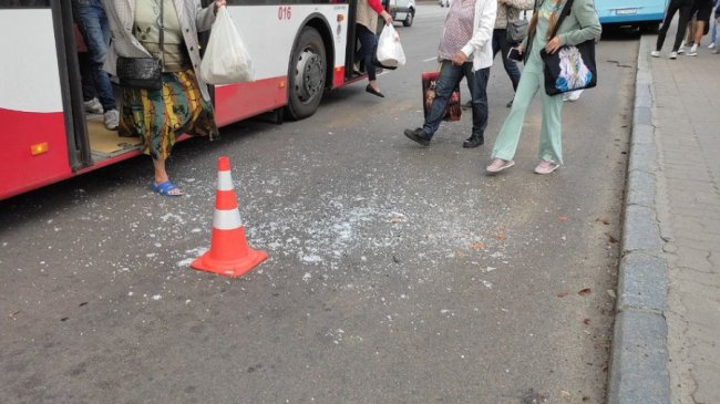 У Луцьку зіткнулися дві маршрутки. ФОТО