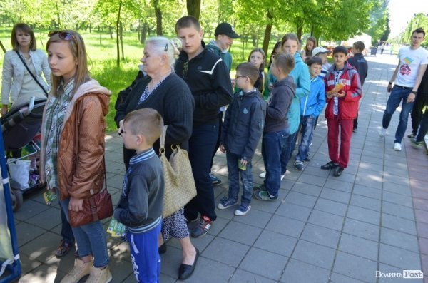 У Луцьку розпочалося ювілейне свято морозива від компанії «Рудь». ФОТО*