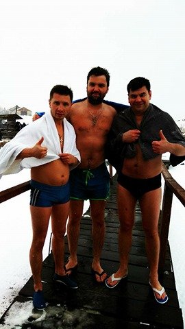 Підприємець Роман Давидович, директор ІА ВолиньPost Юрій Сковорода, директор луцького МДП ДП «Укрспирт» Денис Шмаров