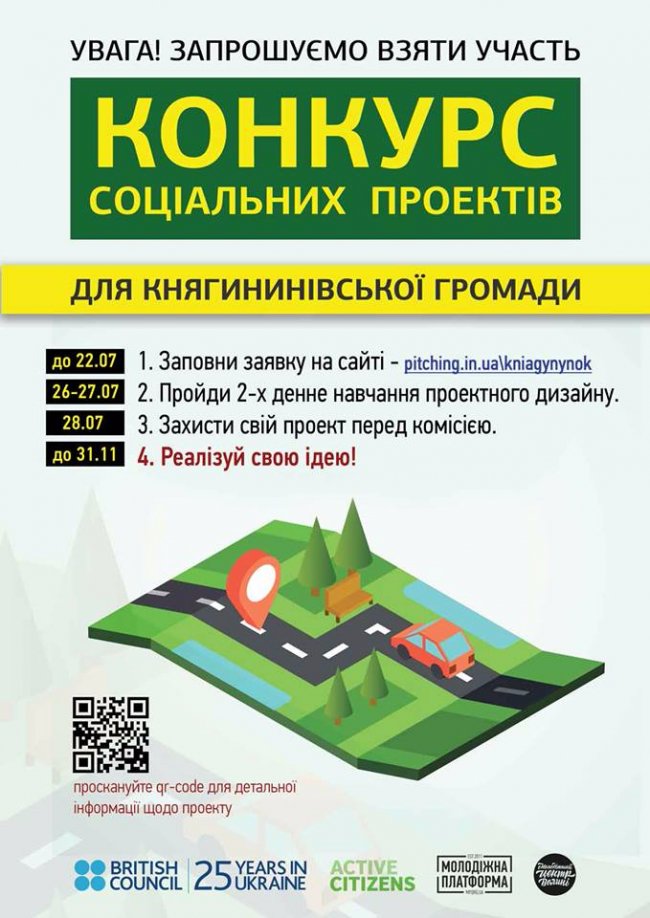 Об'єднана громада на Волині оголосила конкурс соцпроектів