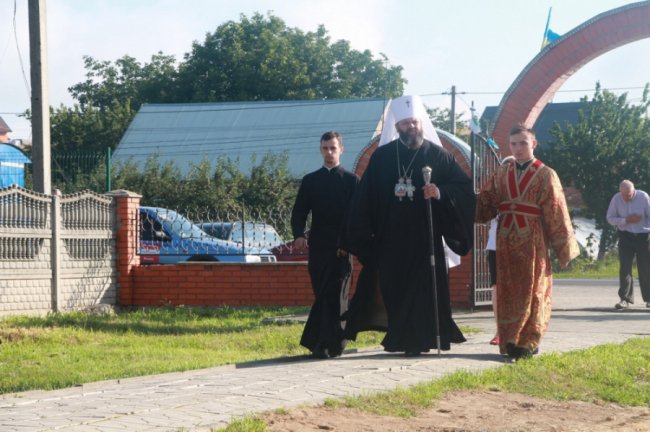 У селі під Луцьком освятили новий храм. ФОТО