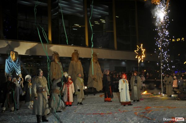 «Різдво у Луцьку»: вражаюче театральне дійство від гостей зі Львова