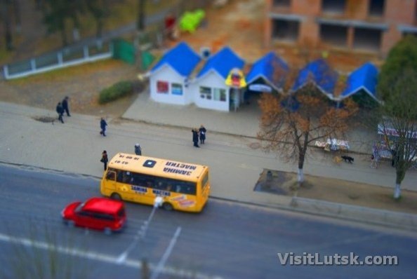 Волинський фотограф показав «іграшковий Луцьк». ФОТО