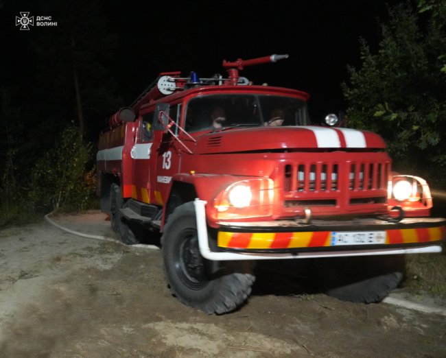 У Луцькій громаді горить ліс: на пожежі працюють 40 рятувальників. ВІДЕО