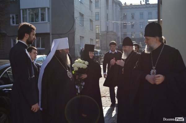 У Луцьк приїхав  скандальний намісник Лаври. ФОТО