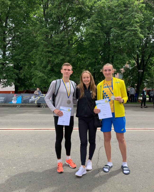 Волиняни здобули 4 срібні медалі на чемпіонаті України зі спортивної ходьби
