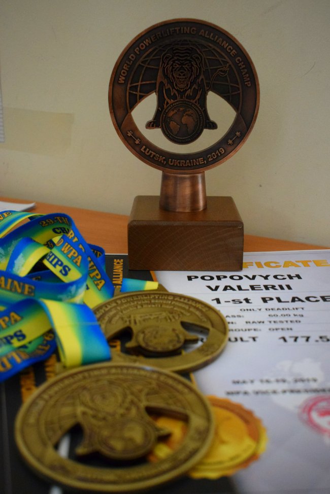 Луцький нацгвардієць став призером чемпіонату світу з пауерліфтингу