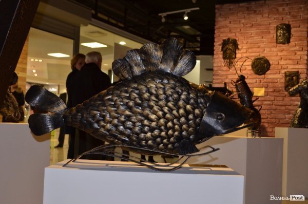 У Луцьку відкрилася постійна виставка кованих скульптур. ФОТО