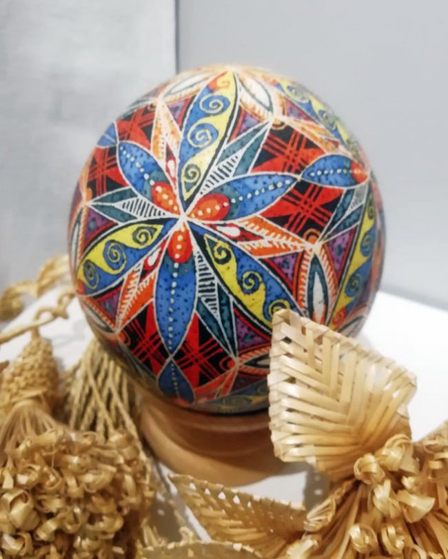 У музеї на Прикарпатті представили волинські писанки