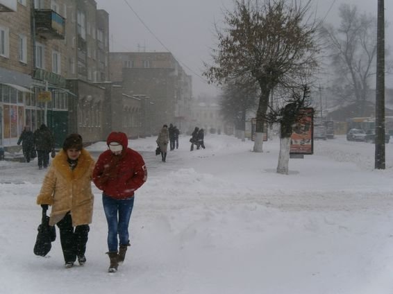 У боротьбі зі снігом Ковель поділили на сектори. ФОТО