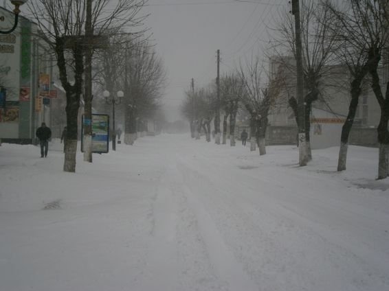У боротьбі зі снігом Ковель поділили на сектори. ФОТО