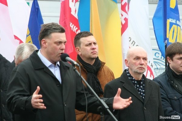 «Вставай, Україно» у Луцьку: обличчя протесту. ФОТО