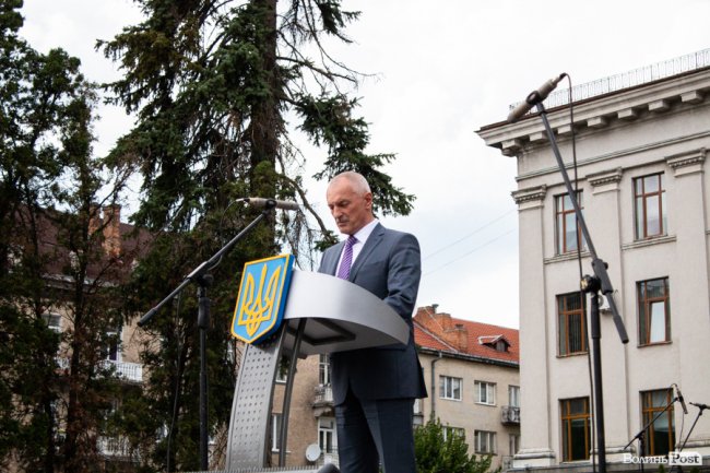 Урочистості з нагоди Дня Конституції в Луцьку. ФОТО