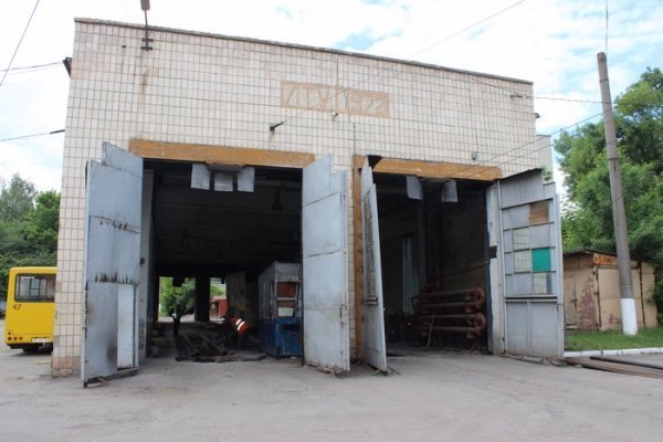 У Луцьку ремонтують тролейбусне депо. ФОТО