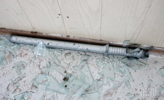 У Горлівці трощили «міліцію». ФОТО