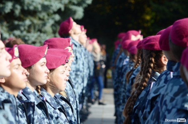 Майбутніх правоохоронців посвятили в ліцеїсти. ФОТО