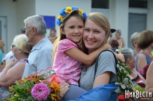 Як у Миколаєві зустрічали десантників. ФОТО